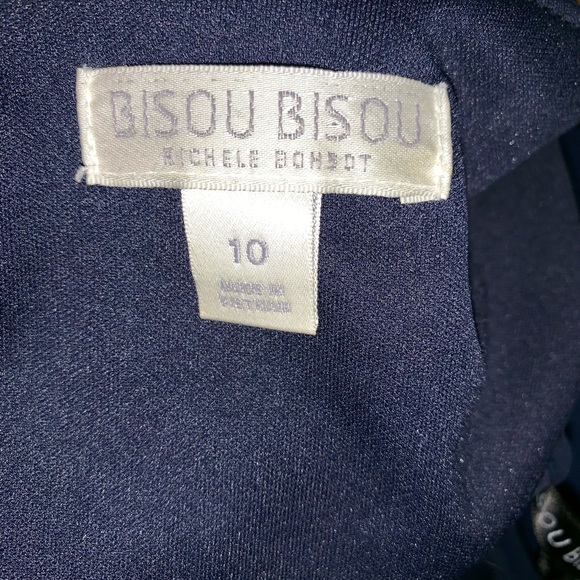 Bisou Bisou blue spaghetti strap dress - Picture 6 of 7